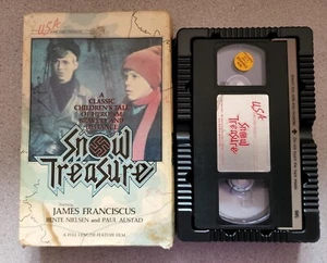Snow Treasure VHS James Franciscus Bente Nielsen Paul Austad RARE HTF BIG BOX - Picture 1 of 6