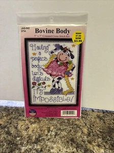 Joan Elliott Design Works Crafts, Inc Bovine Body JAS-042 #9794 New In Package - Picture 1 of 2