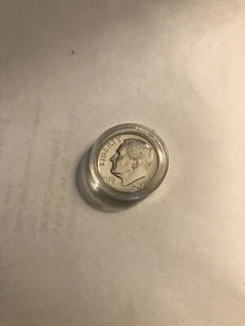 1962 P ROOSEVELT GEM PROOF DIME 90% SILVER IN CAPSULE - Picture 1 of 2