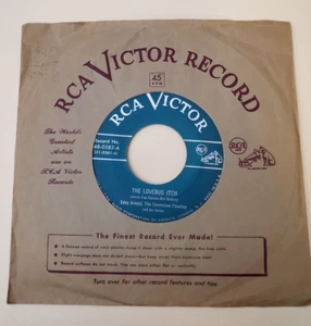 Eddy Arnold THE LOVEBUG ITCH (COUNTRY 45) #0382 PLAYS VG+ - Picture 1 of 5