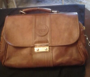 Schöne VALENTINO DI PAOLO LEDERHANDTASCHE, SATTE PATINA UND SEIDIG WEICHES LEDER - Bild 1 von 13