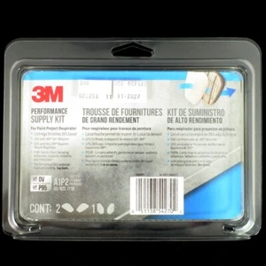 3M Performance Supply Kit Organic Vapor Cartridge And Filter A1P2 6022P1 R6022 - Picture 1 of 5