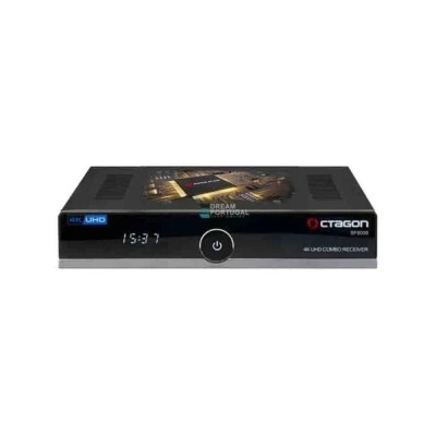 Octagon SF8008 Linux 4K Combo Receiver UHD E2 DVB-S2X MS DVB-C/T2 USB DUAL WLAN - Bild 1 von 4