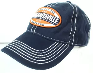 Gorra de béisbol azul Margaritaville sombrero Livin' para el fin de semana correa ajustable - Imagen 1 de 6