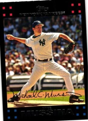 2007 Topps New York Yankees #NYY8 Mike Mussina - Image 1 of 2
