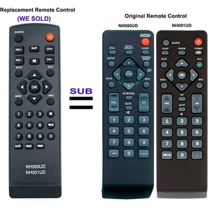 NH000UD NH001UD Replace Remote Control fit for Emerson TV LC320EM3F LC401EM2 - Picture 1 of 5