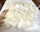 5,7 oz extra long gâteau Ava ANGORA fibre filante blanche (c7)