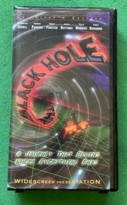Disney's THE BLACK HOLE  VHS Widescreen Collector’s Edition Black Clamshell - Image 1 of 2