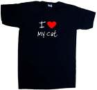 I Love Heart My Cat V-Neck T-Shirt