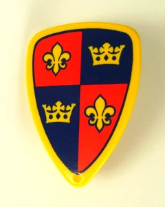 Playmobil 3666 Castle Parts DRAWBRIDGE HERALD CROWNS NEW Shield Knights NOS - Picture 1 of 1