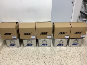 NEW ARRI SIGNATURE PRIME SET 18T1.8, 25T1.8, 35T1.8, 58T1.8, 95T1.8 W/1 YR WRNTY