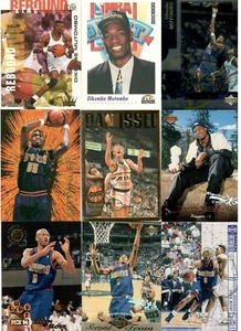 Lote de 66 tarjetas vintage Denver Nuggets, Mutombo, Issel, Hanzlik, Williams, más - Imagen 1 de 8