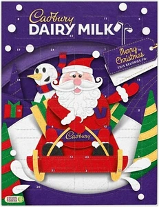 4 Cadbury Advent Calendars Dairy Milk Creamy chocolate Christmas Treat - Picture 1 of 1