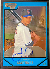 2007 BOWMAN CHROME PROSPECTS #BC221 FERNANDO MARTINEZ *PROSPECT AUTO* NY METS