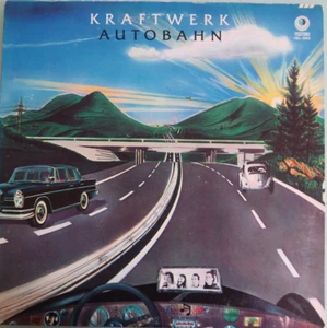 Kraftwerk Autobahn German 1st pressing 12'' vinyl Lp 1974 rare - Picture 1 of 4