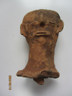 ANCIENT AFRICAN BURA TERRACOTTA PHALLUS HEAD STATUE FOLK ART 4-12th C AD #2