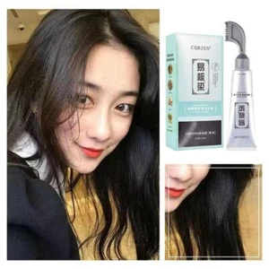 1x Crema Colorante Frutta Nera, Creme Coloranti Capelli Neri Naturali, Tintura Capelli Mancante UK Nuova - Foto 1 di 14