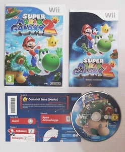NINTENDO WII : SUPER MARIO GALAXY 2 + DVD Extra - Completo, ITALIANO ! Wii U - Picture 1 of 3