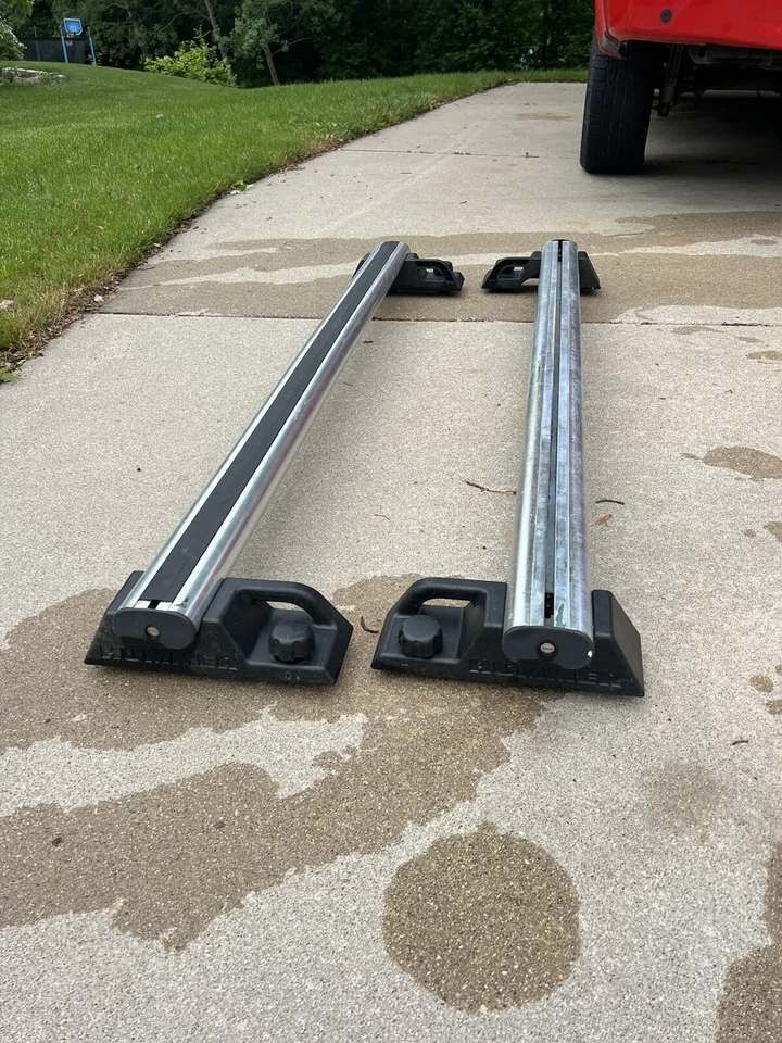 BARRA TRANSVERSALES DE CARGA PARA EQUIPAJE PORTAEQUIPAJES HUMMER H2 OEM 2003 - 2005 💎 -JUEGO- Foto 1 de 4