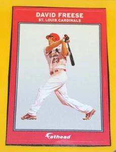 David Freese Cardinals MLB FATHEAD kleines Werbepanel Poster 6"" x 4"" Grafikwand - Bild 1 von 4