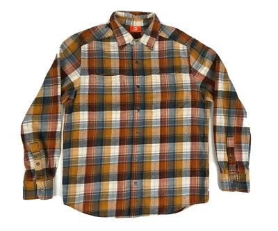 Men's Merrell Button-Up Flannel Shirt Plaid Sz M - Image 1 of 4