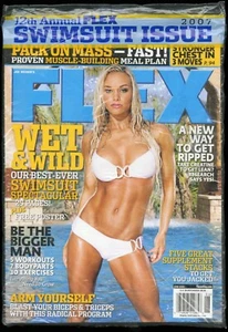 JUNE 2007 FLEX MAGAZINE, SWIMSUIT SPECTACULAR, JESSICA PAXSON, SEALED/UNOPENED - Picture 1 of 1
