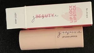 Jazmine Beauty Lip Lock Lipstick Stay Cozy 0.05 oz Clean Vegan Cruelty Free New - Picture 1 of 4