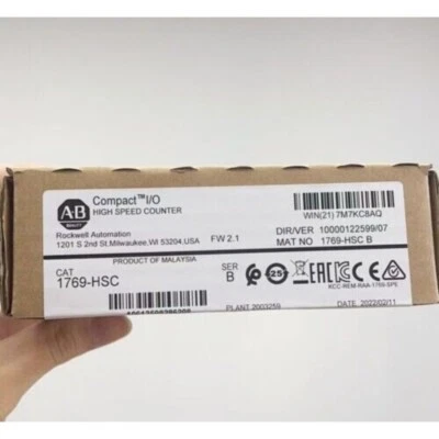 New Sealed AB 1769-HSC Ser /B CompactLogix High-Speed Counter Module - Photo 1/2