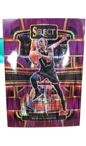2023-24 Panini Select #10 DeMar DeRozan - Purple Flash /175 - Chicago Bulls - Picture 1 of 2