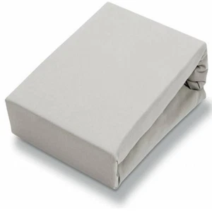 1-PC Fitted/Bottom Sheet Solid Silver 650 TC Egyptian Cotton - Extra Deep Pocket - Picture 1 of 1