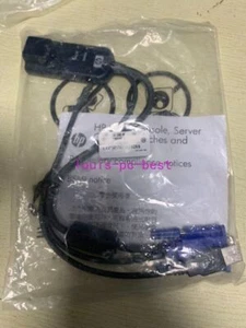 HP 748740-001 KVM USB INTERFACE ADAPTER CABLE AF628A 520-916-501 - Bild 1 von 4