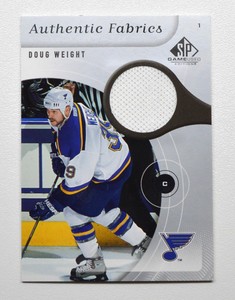 2005-06 SP Game Used Authentic Fabrics #AFDW Doug Weight