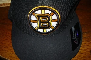 Boston Bruins Structured Flex Hat Adidas Mens Lg/XL - Picture 1 of 3