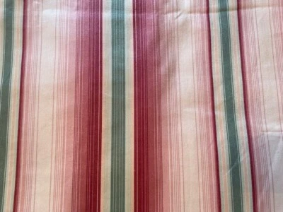 Mill Creek Fabric The Hyde Park Collection 11+ Yards STRIPE Polished Cotton - Image 1 of 4