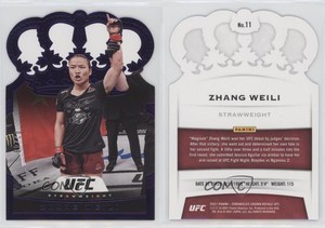 2021 Panini Chronicles UFC Crown Royale Purple /49 Zhang Weili #11