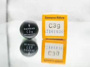 1x C3g Siemens Post Röhre MIG 50th. Tube Pre Amp spezial Tube NEW in Box 08 - Bild 1 von 3