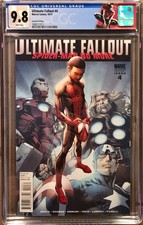Ultimate Fallout 4 Second Print CGC 9.8 1st Appearance Miles Morales 2nd Custom