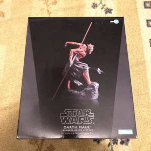 Kotobukiya Star Wars Darth Maul Japanese Ukiyo-E Style Artfx+ Statue 1/7 Scale - Picture 1 of 2