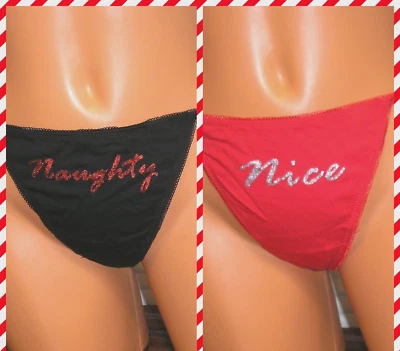 Fredericks of Hollywood Travieso y Bonito Tanga Bragas Lencería, Grande Regalo Adulto Foto 1 de 4