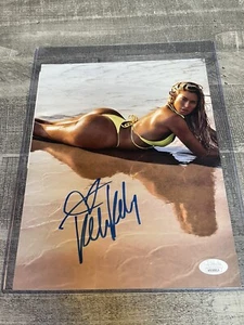 FOTO SEXY DE KELLY KELLY FIRMADA A MANO COMO NUEVA BRILLANTE 8X10 CERTIFICADO DE AUTENTICIDAD JSA WWE WWF. - Imagen 1 de 5