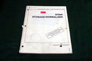 MANUAL DE OPERACIÓN HP 8750A - Imagen 1 de 1
