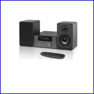 Retro Home CD Stereo System: 100W Bluetooth Speakers with AUX & Headphone Jack - Picture 1 of 10