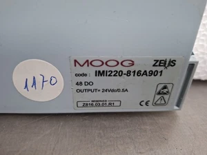MOOG ZEUS IMI220 - 816A901 48DO 24V / 0.5A Z816.03.01.R1 - Bild 1 von 9