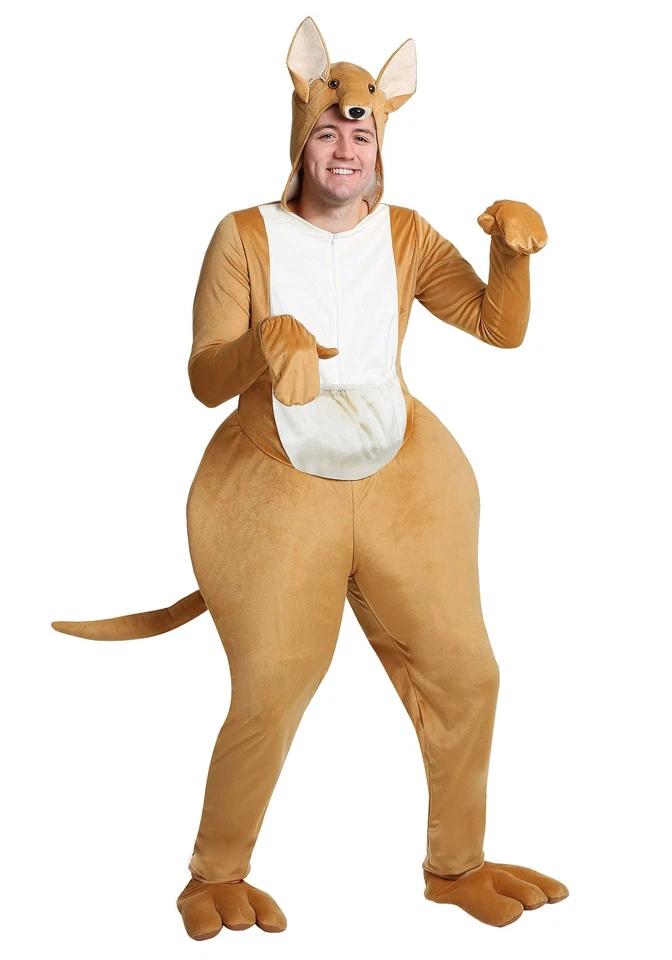 Kangaroo Adult Costume - Photo 1/1