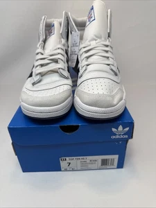 Adidas Top Ten Hi - D4481 - Núcleo Blanco Azul Oscuro - Talla 7 - Imagen 1 de 6
