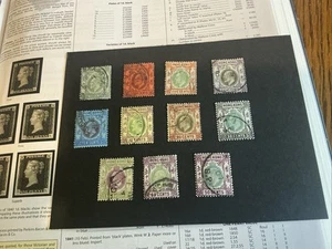 Hong Kong Edward VII 1911 Short Set Fine Used SG77/86 + 85 C/V 143,00£+ in 2025 - Bild 1 von 2