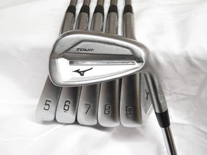 Used RH Mizuno Tour Iron Set 5-PW Dynamic Gold 105 S300 Stiff Flex Steel Shafts - Picture 1 of 9