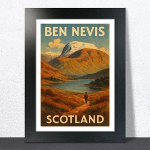 Ben Nevis Travel Poster - Picture 1 of 7
