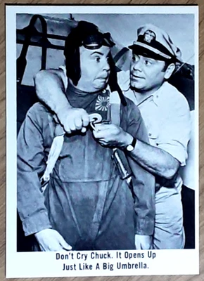 1965 FLEER MC HALES NAVY CARD 49 DON'T CRY CHUCK IT OPENS UP. - Image 1 of 3