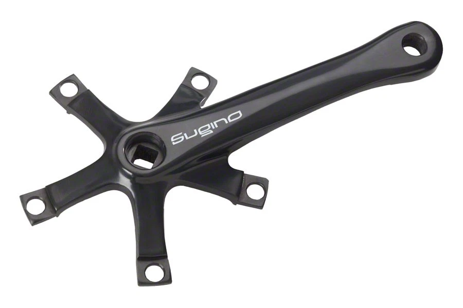 Sugino RD2 Crank Arm Set 165mm Single Speed 130 BCD 9/16" Pedal Spindle - Image 1 of 1
